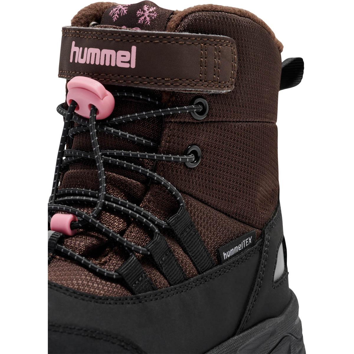 hummel Snow Boot Tex Vinterstøvler Børn brun/bordeaux