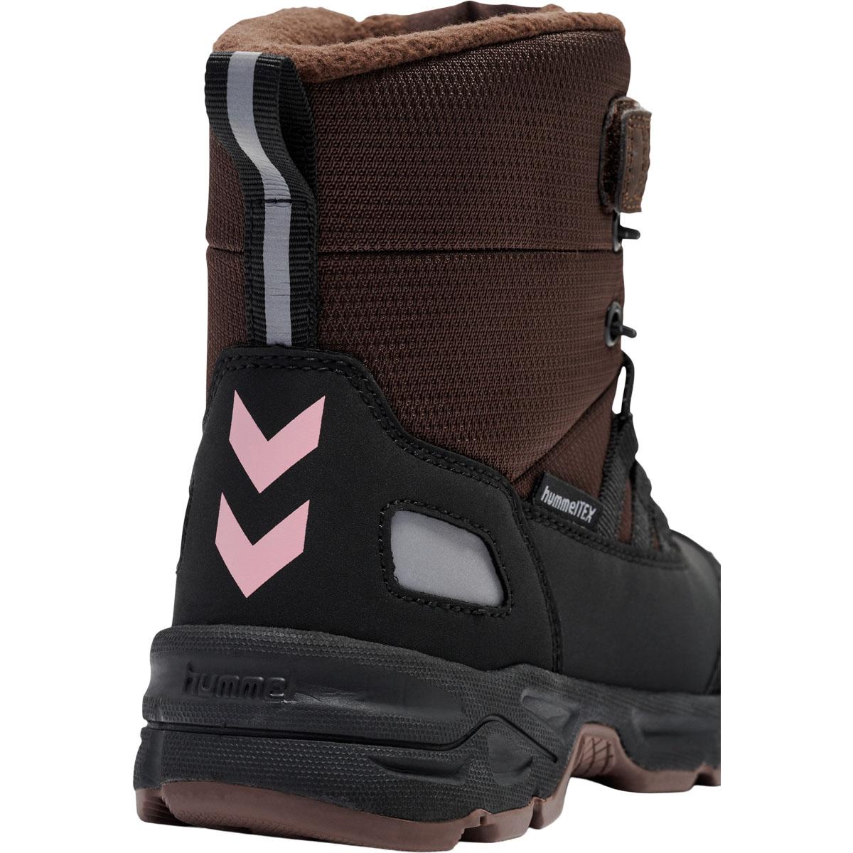 hummel Snow Boot Tex Vinterstøvler Børn brun/bordeaux