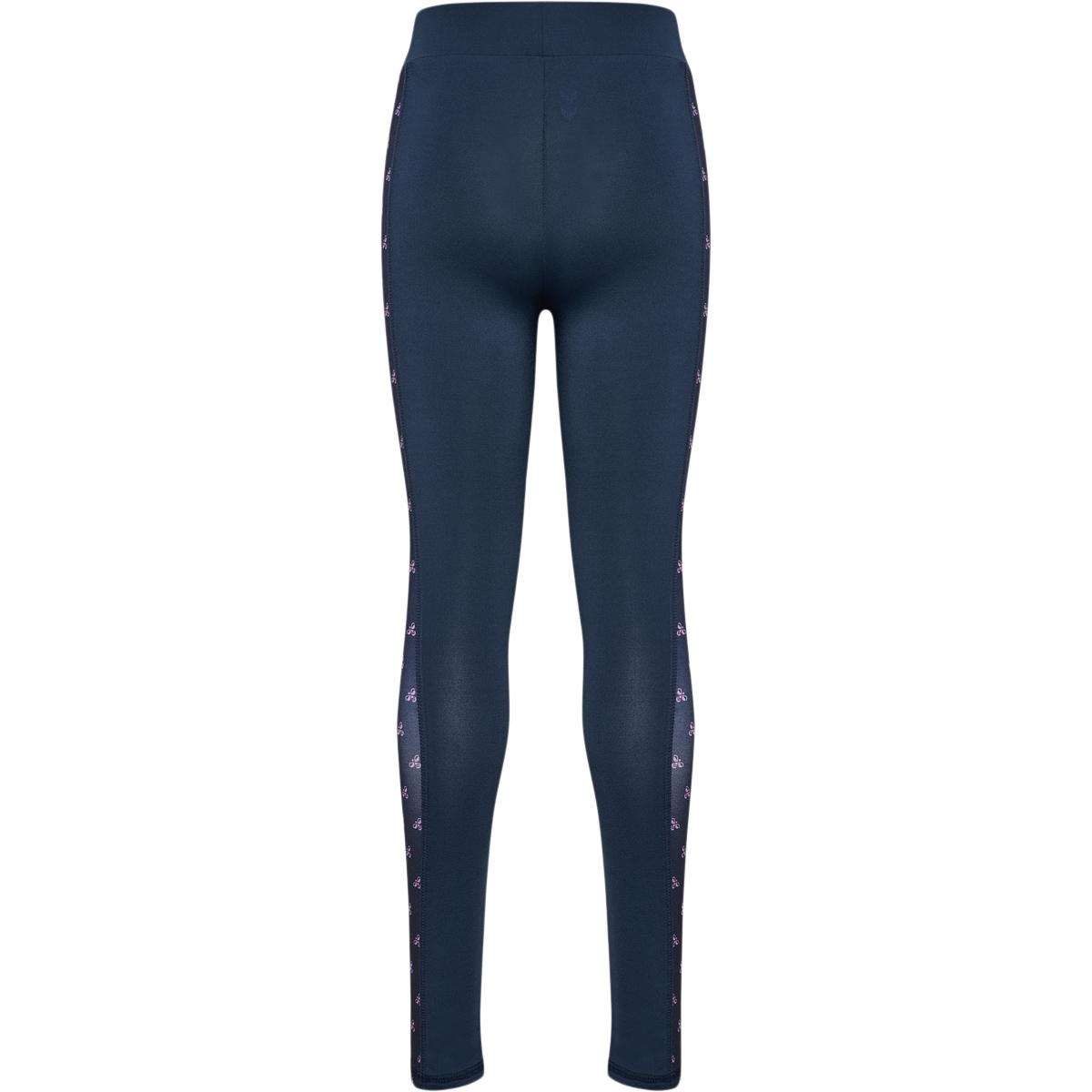 hummel Mix Mid Waist Treningstights Barn Navy