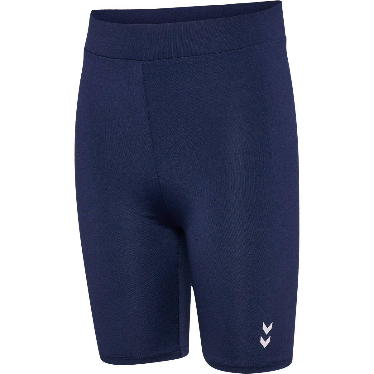 hummel High Waist Korte Treningstights Barn navy