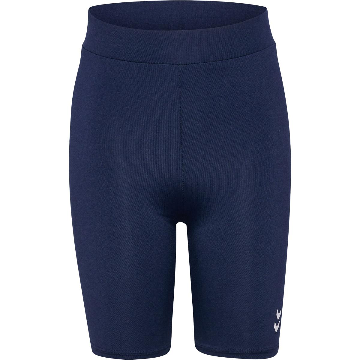 hummel High Waist Korte Treningstights Barn navy