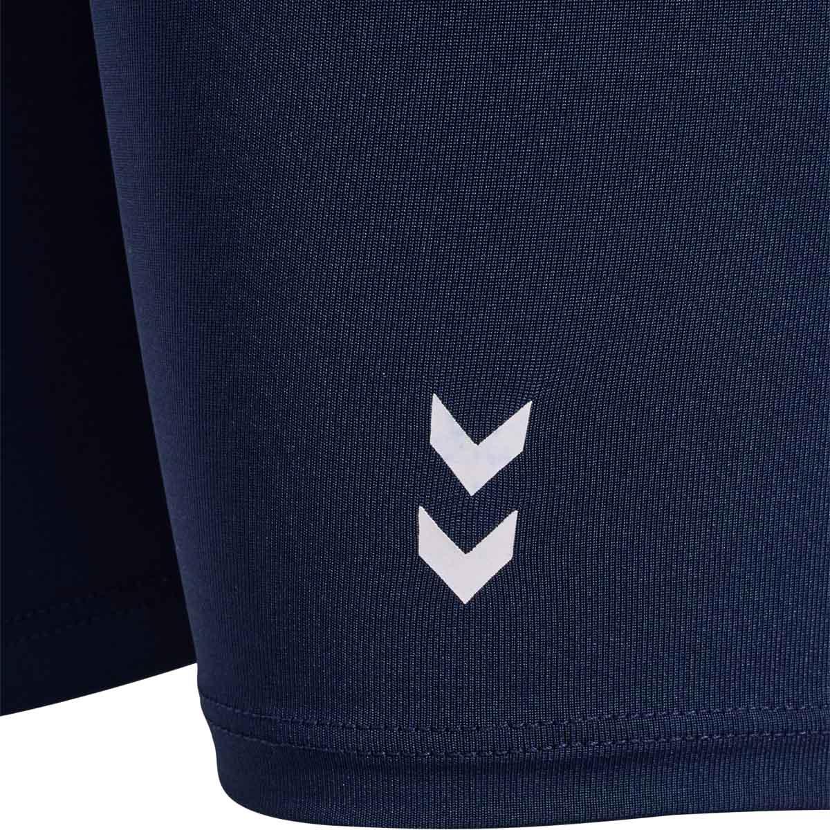 hummel High Waist Korte Treningstights Barn navy