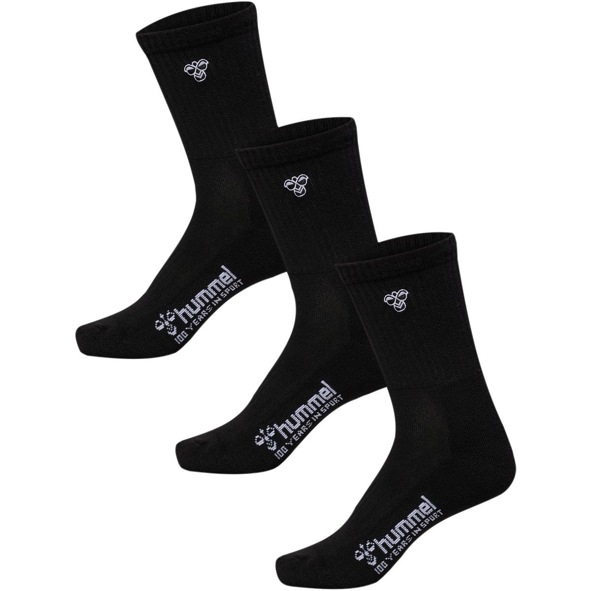 hummel Bee 3-Pack Strømper Black