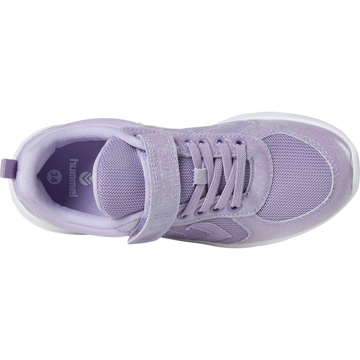 hummel Rush Glitter Velcro Sneakers Børn DAYBREAK