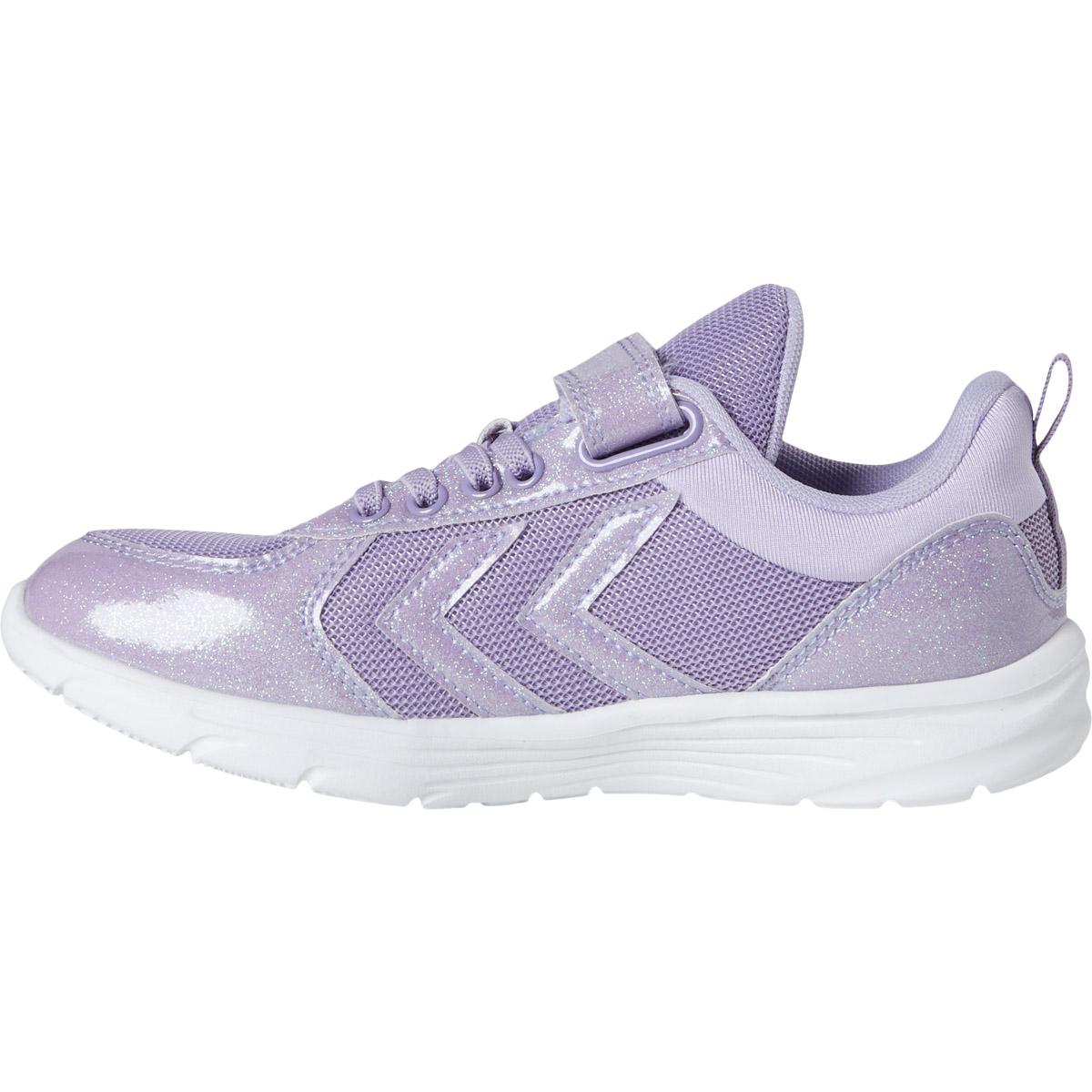 hummel Rush Glitter Velcro Sneakers Børn DAYBREAK