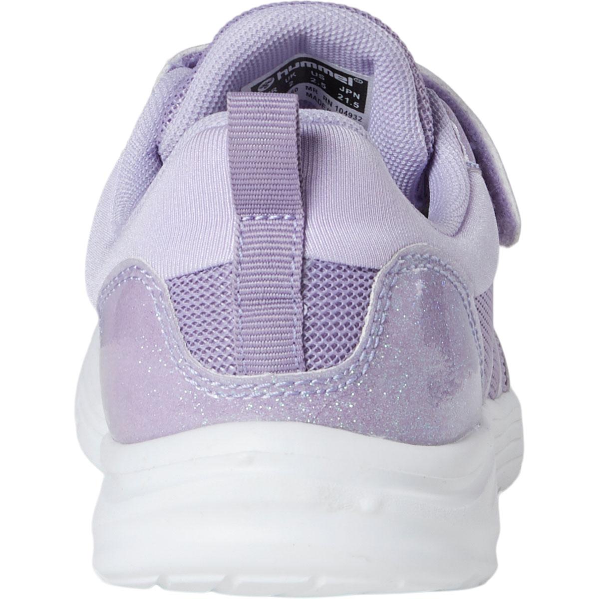 hummel Rush Glitter Velcro Sneakers Børn DAYBREAK