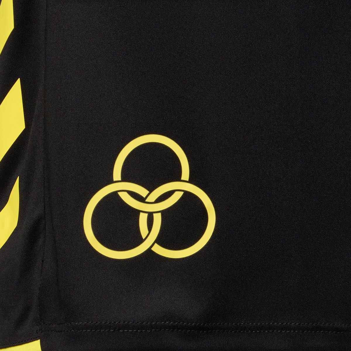 AC Horsens 26/27 Træningsshorts Black/Yellow