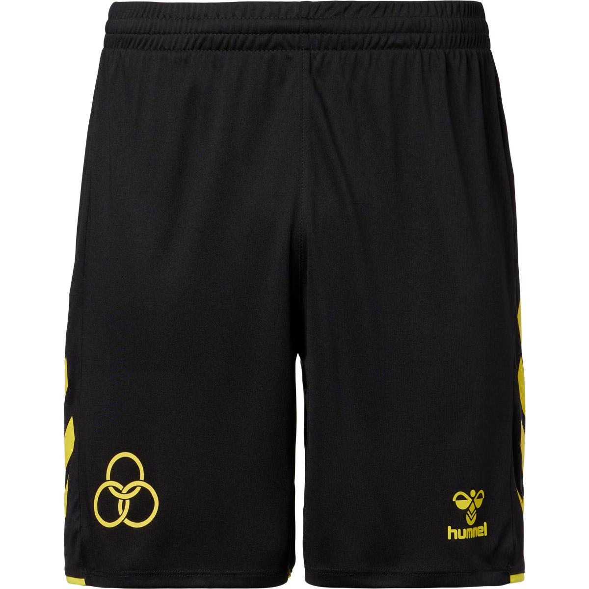 AC Horsens 26/27 Træningsshorts Børn Black/Yellow