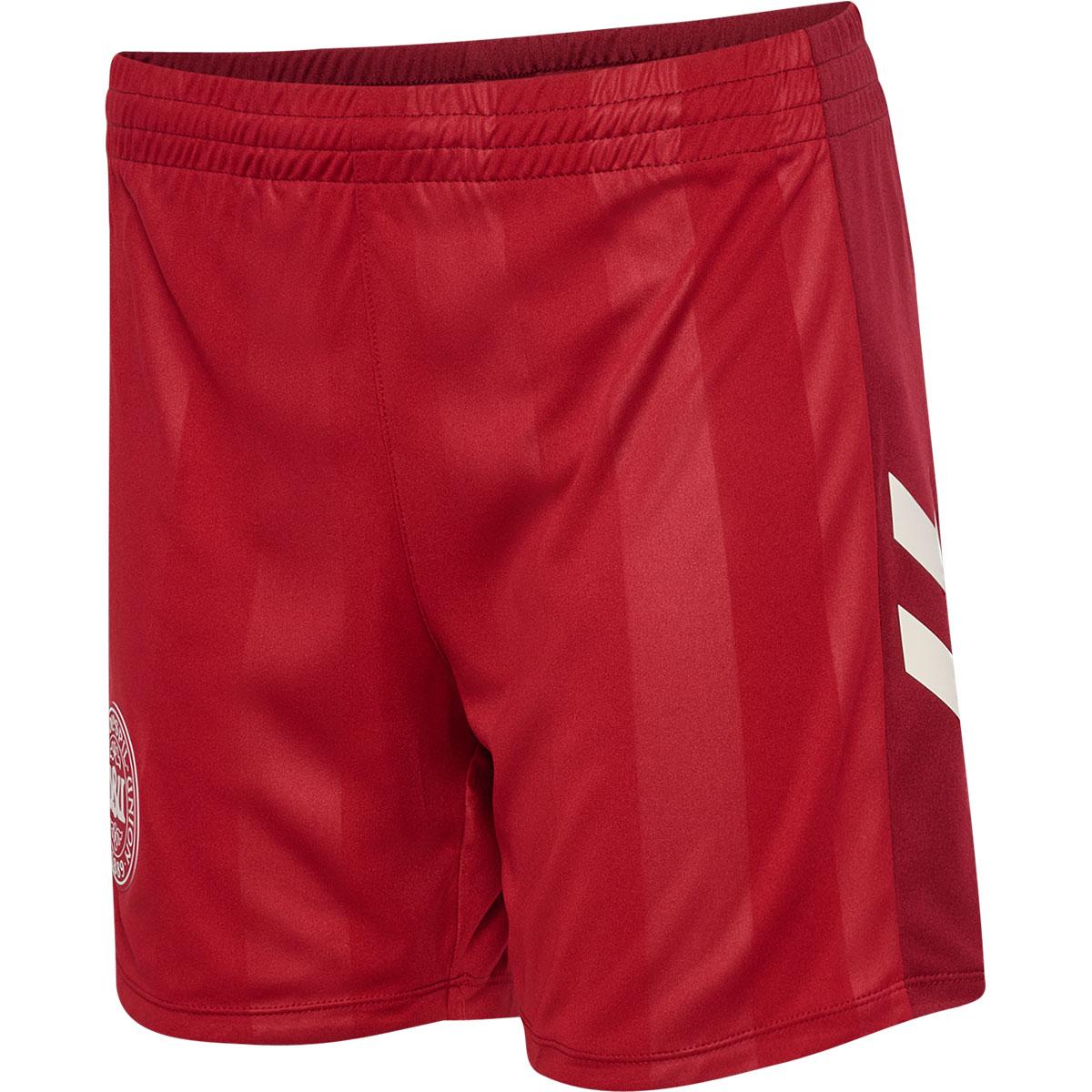 Danmark 25 Hjemmebane Kvindelandsholdsshorts Dame RED