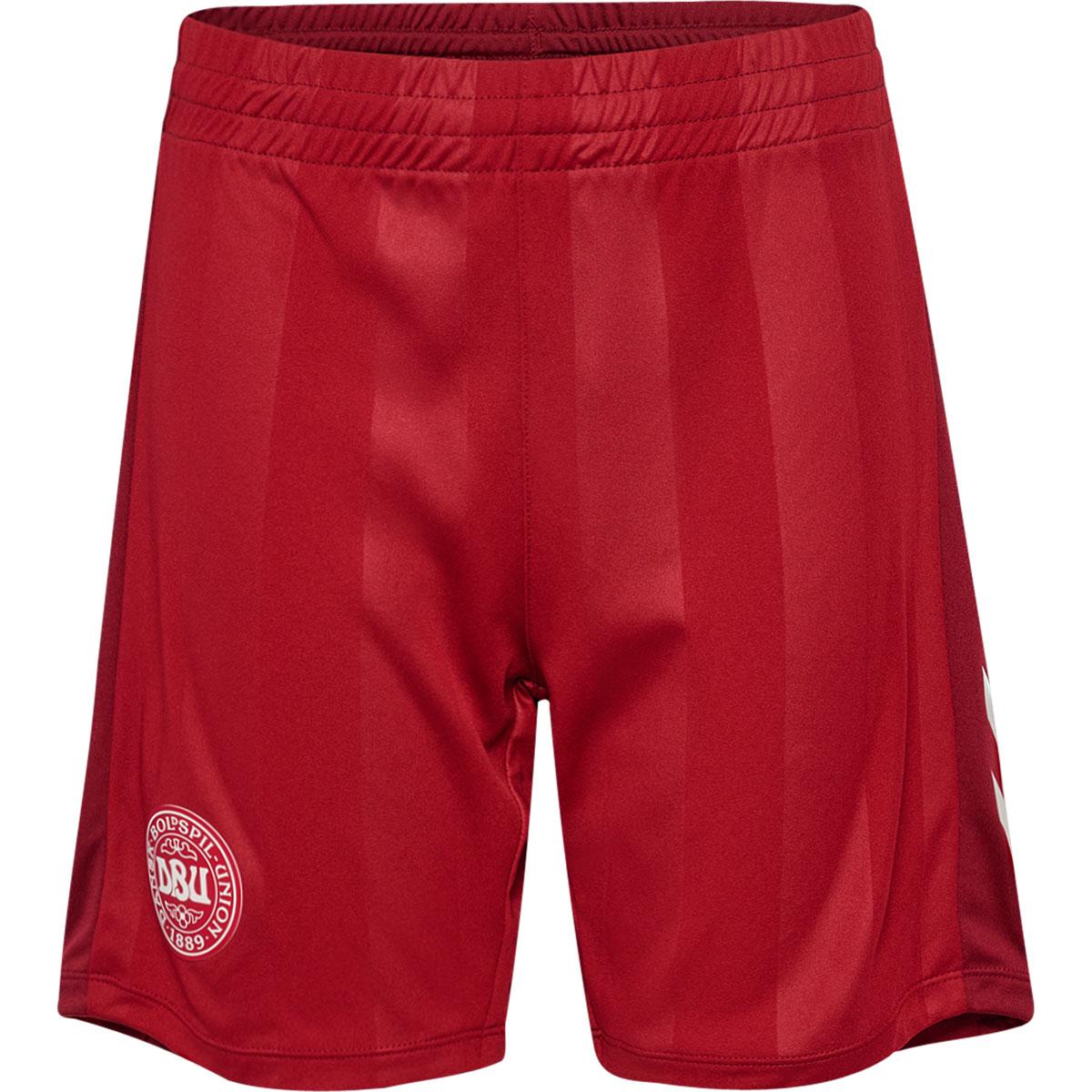 Danmark 25 Hjemmebane Kvindelandsholdsshorts Børn RED