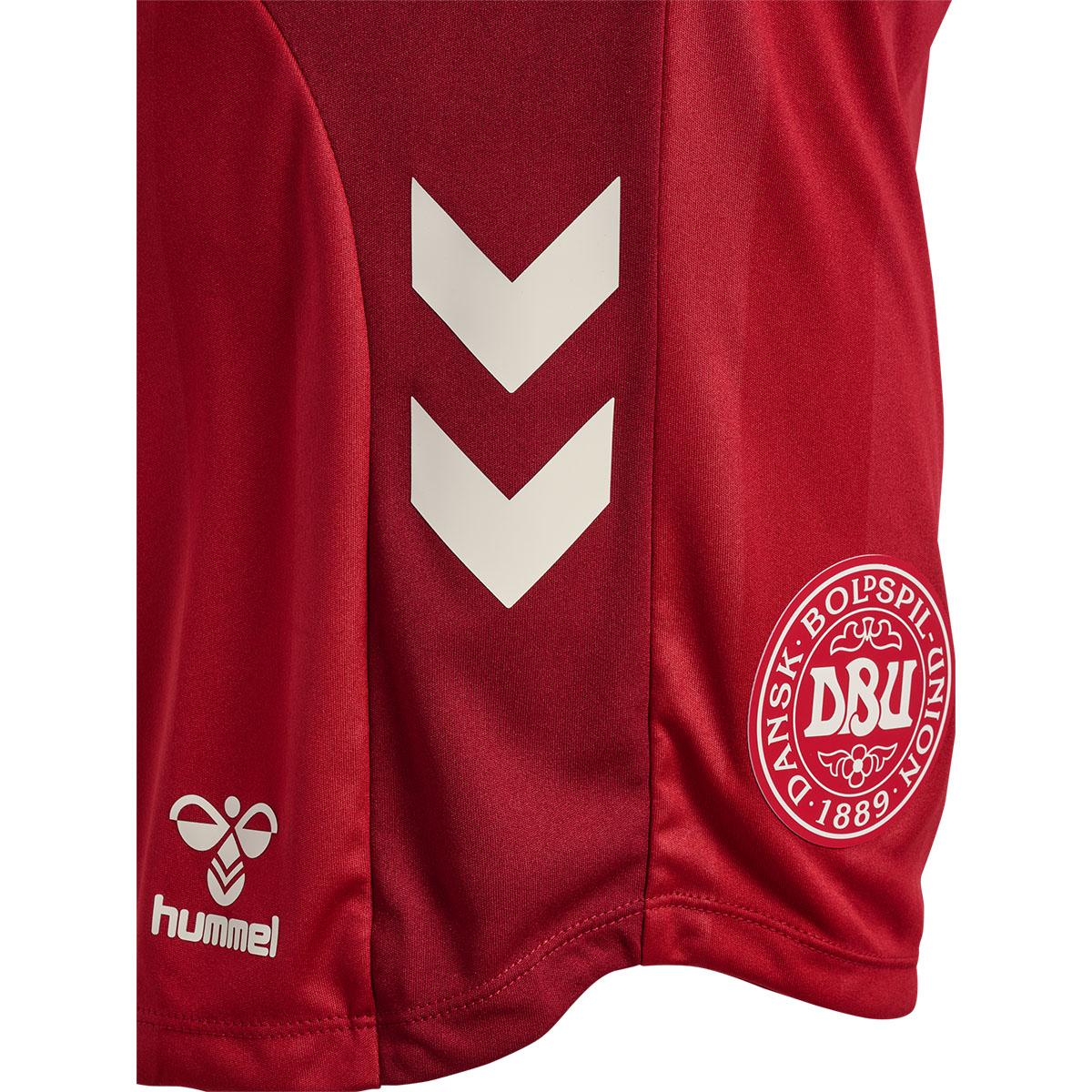 Danmark 25 Udebane Kvindelandsholdsshorts Dame Red