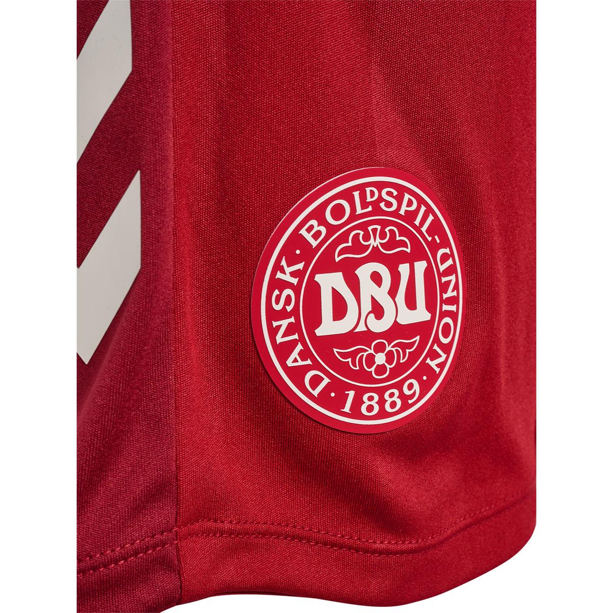 Danmark 25 Udebane Kvindelandsholdsshorts Børn Red