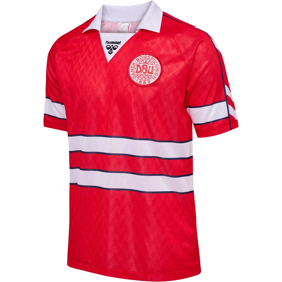 DBU 88 Replica Landsholdstrøje Red