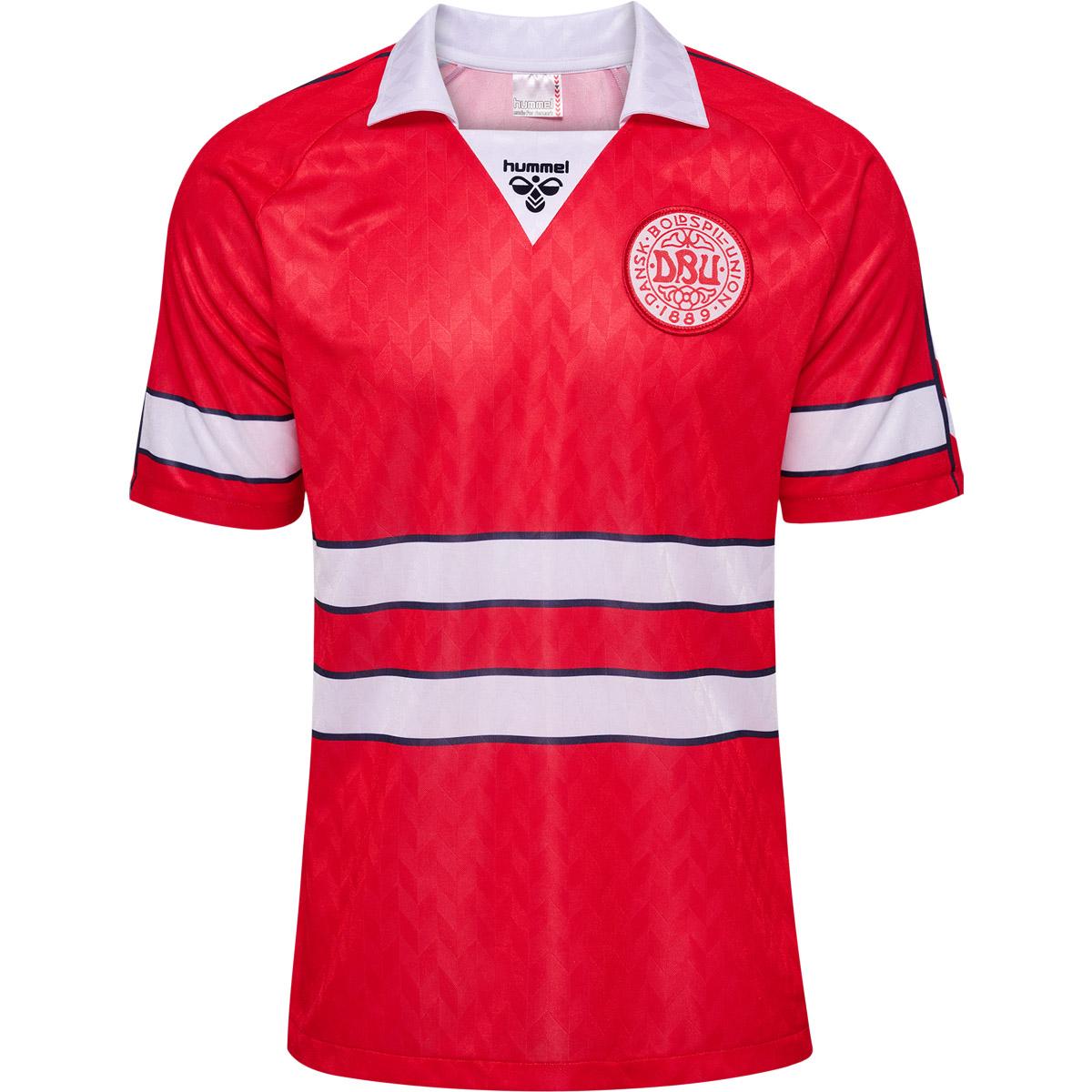 DBU 88 Replica Landsholdstrøje Red