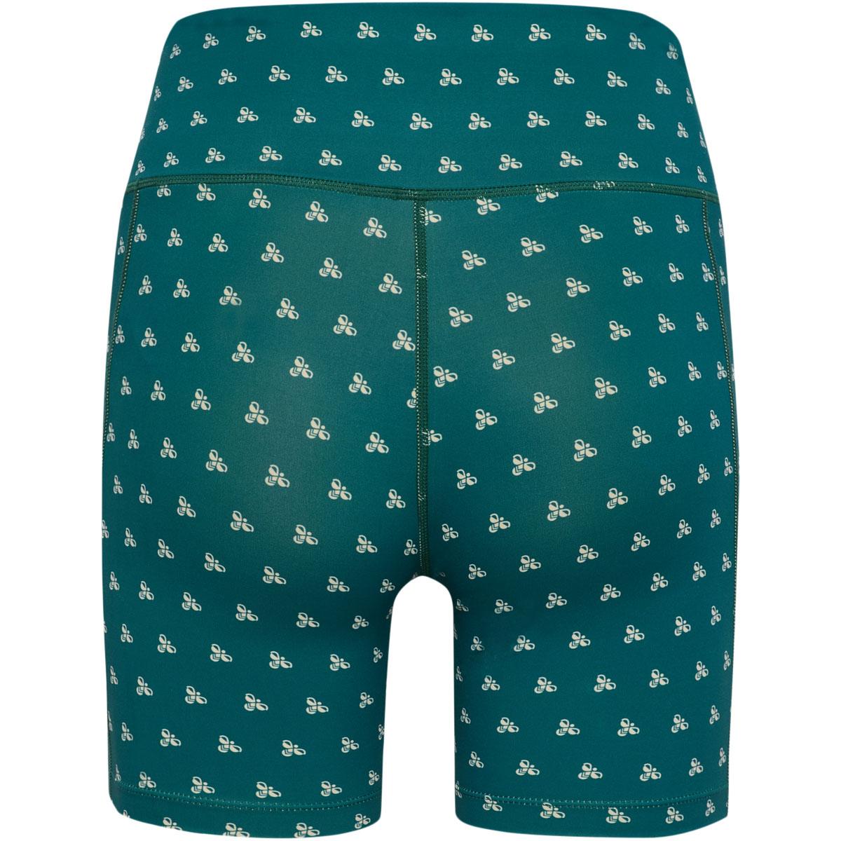 hummel Hiit Impact AOP High Waist Korte Træningstights Dame Green