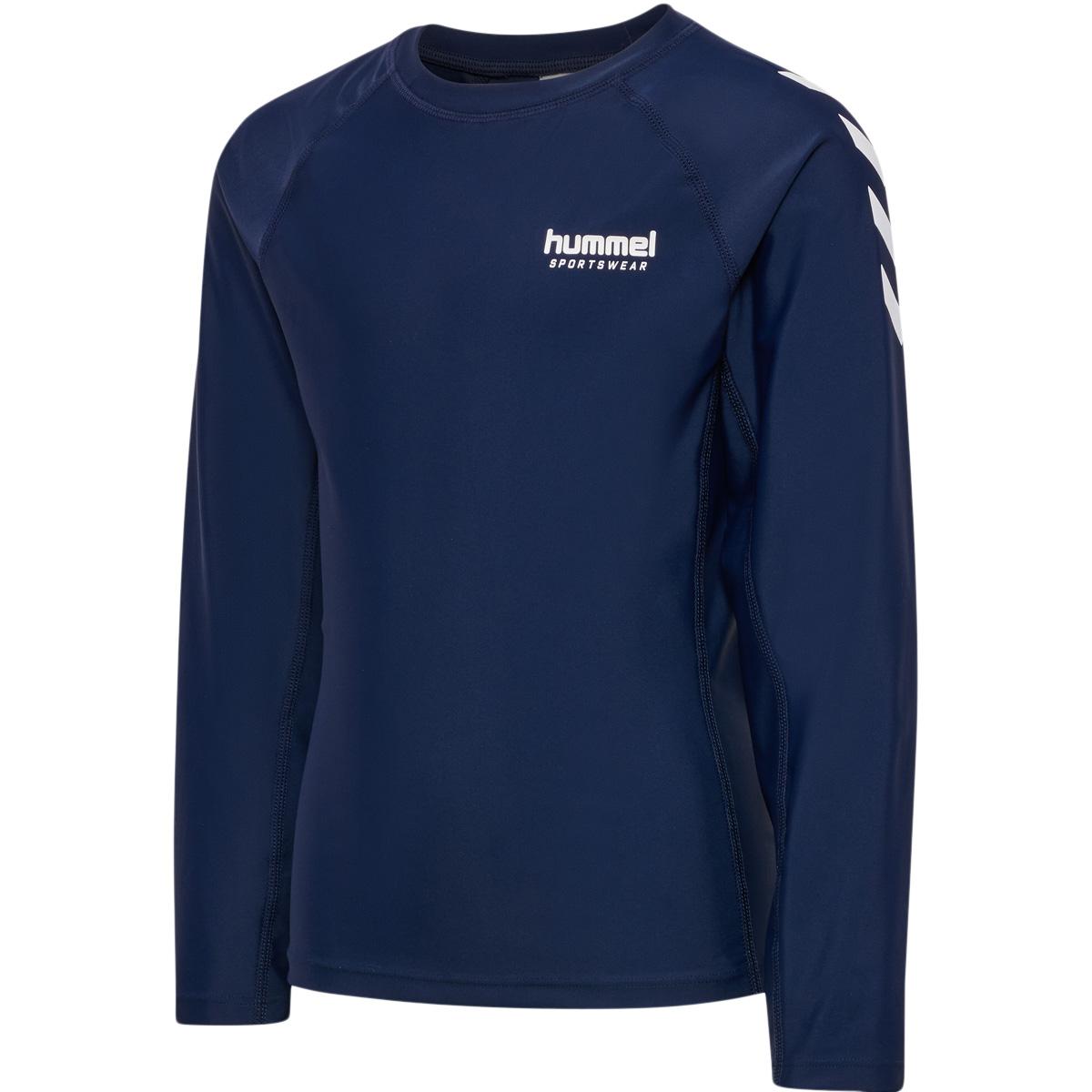 hummel Swim Langærmet Svømme T-shirt Børn Navy