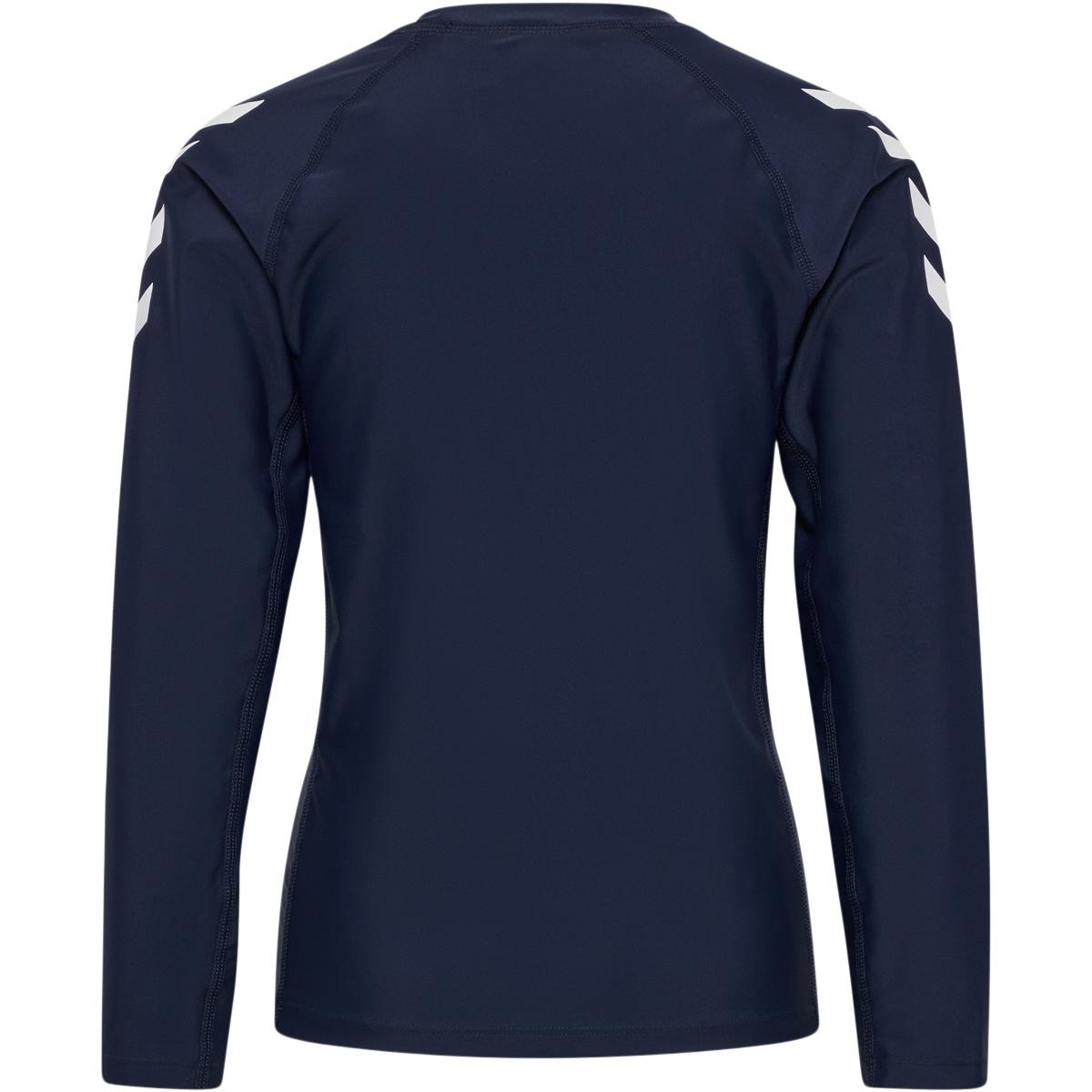 hummel Swim Langærmet Svømme T-shirt Børn Navy