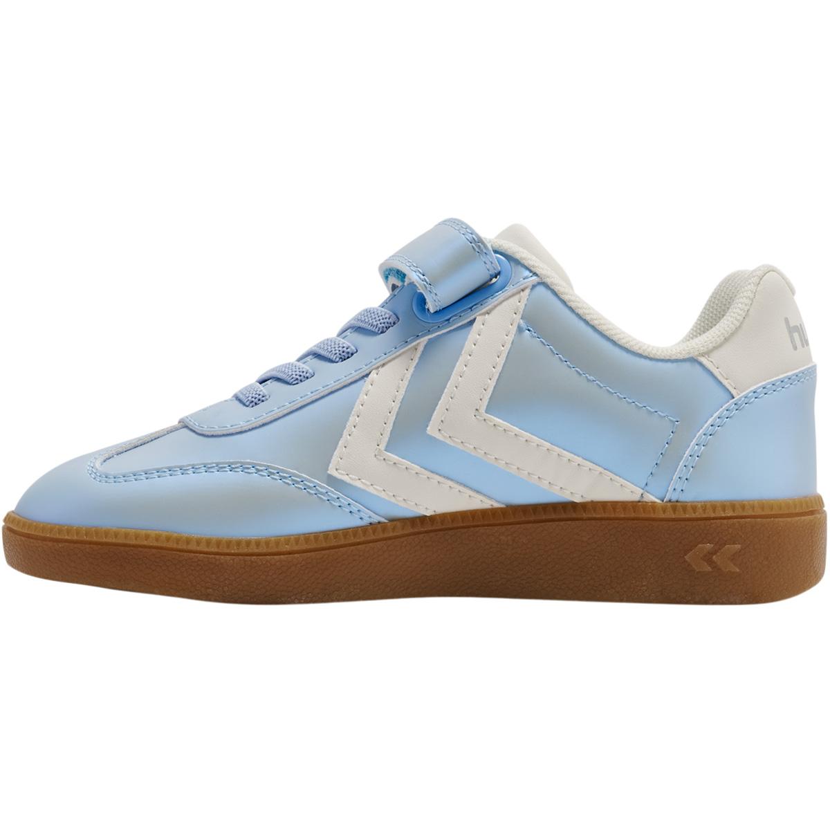 hummel VM78 CPH Metallic Velcro Sneakers Børn Light Blue/White