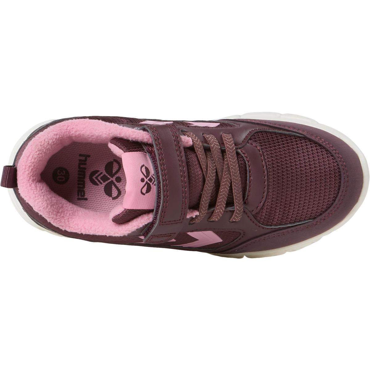 hummel X-Trail Low Tex Velcro Sneakers Børn Bordeaux