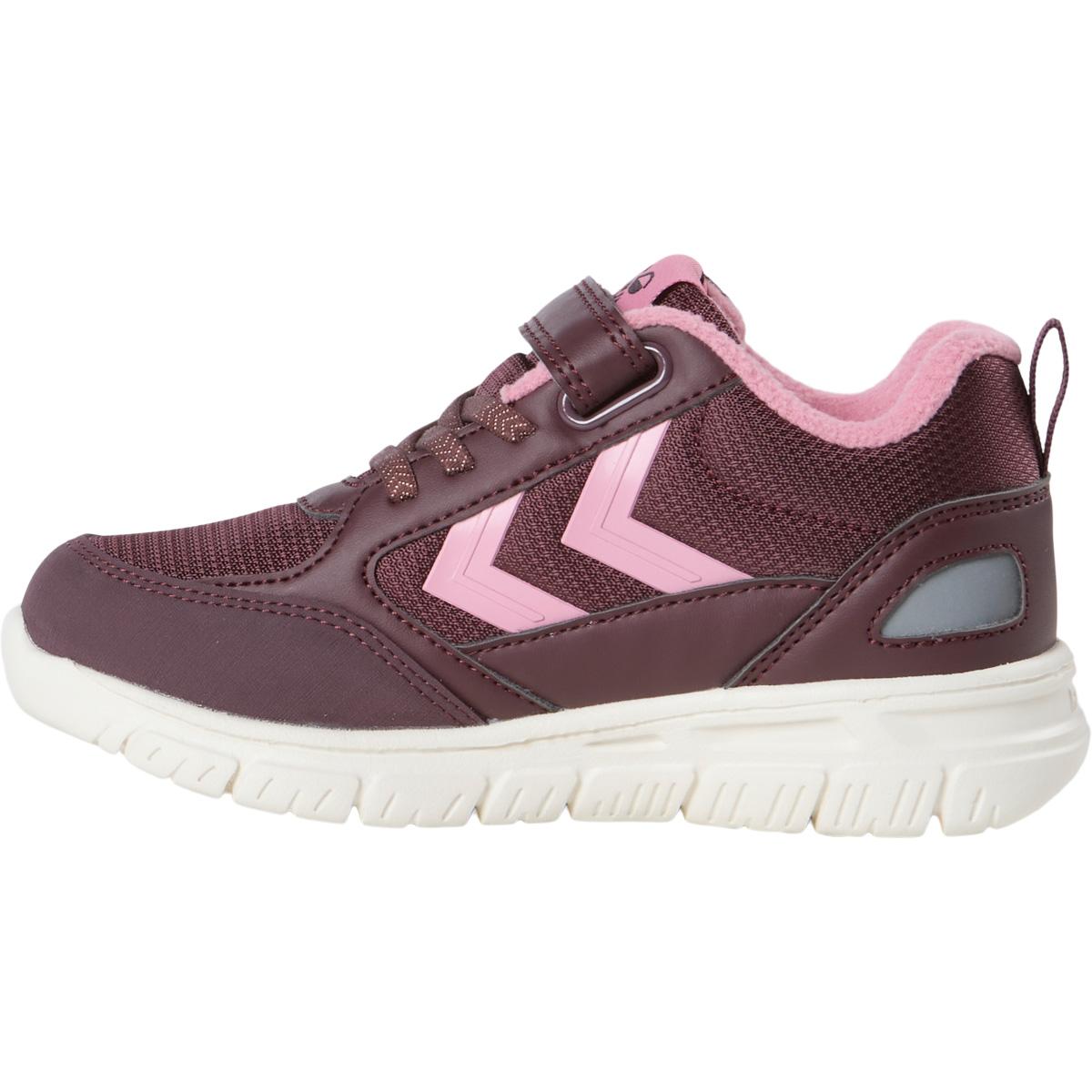hummel X-Trail Low Tex Velcro Sneakers Børn Bordeaux