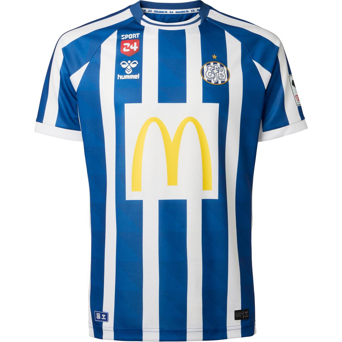 Esbjerg fB 25/26 Dame Hjemmebanetrøje White/Blue