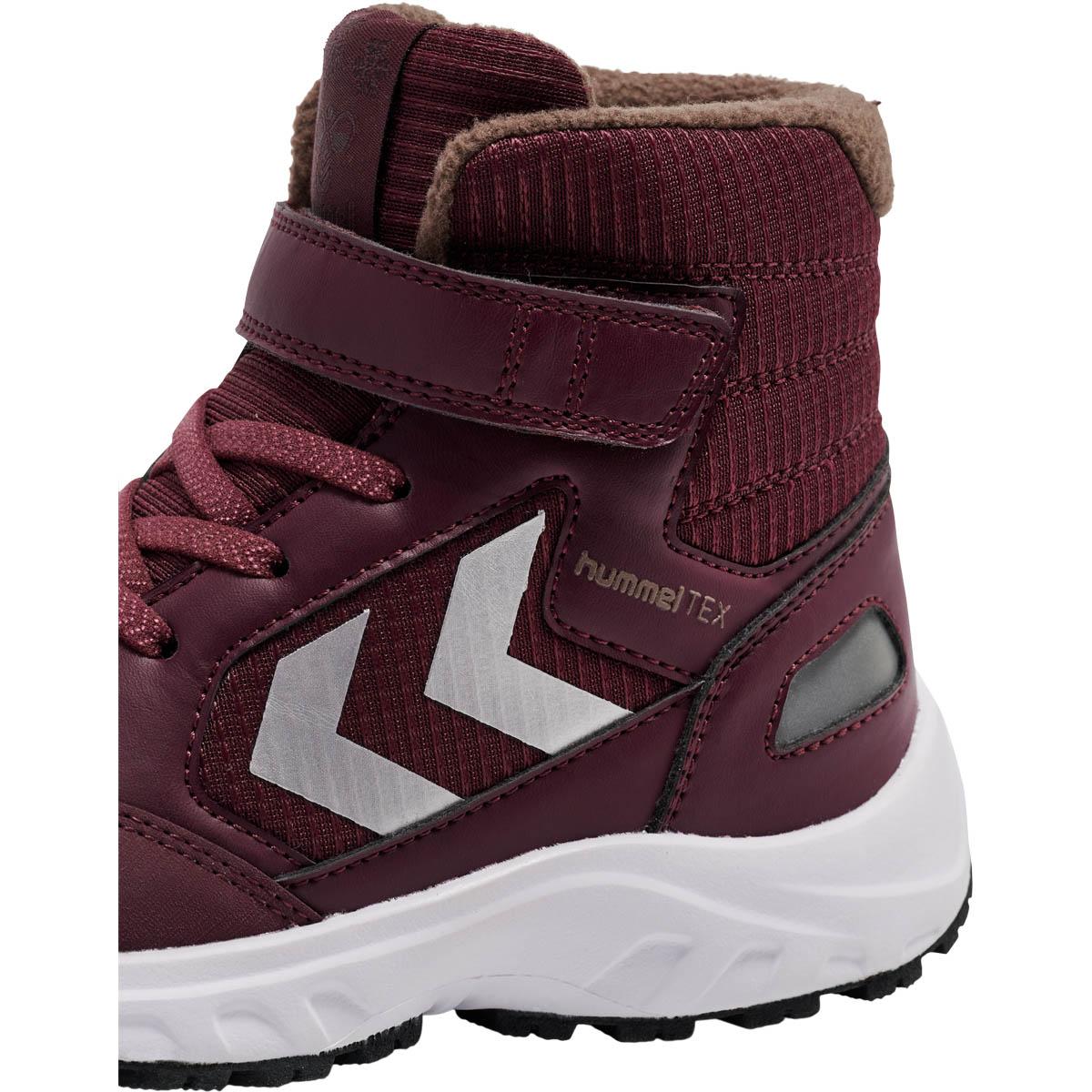 hummel Peak Tex Velcro Vinterstøvler Børn Bordeaux