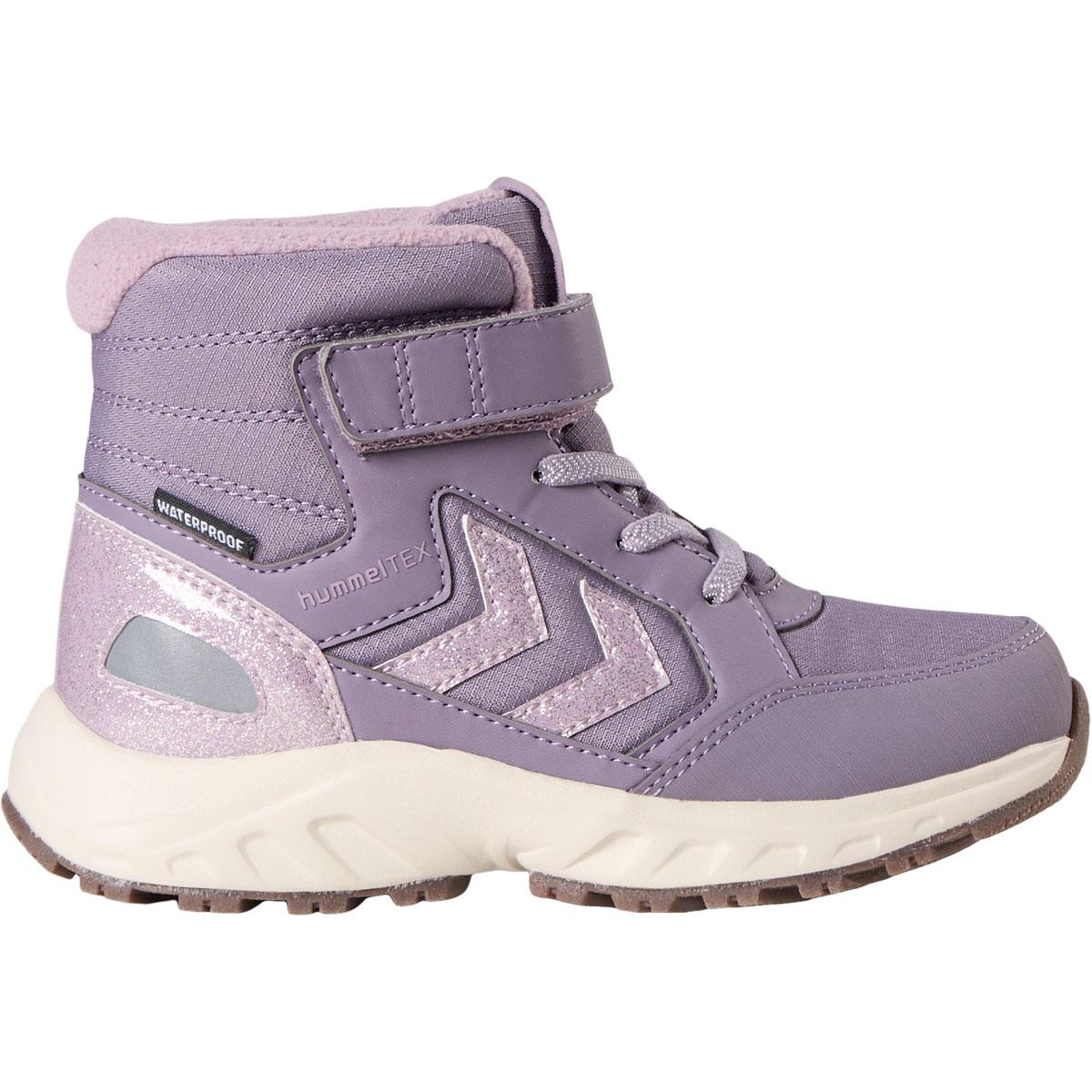 hummel Peak Tex Velcro Vinterstøvler Børn GRAY RIDGE