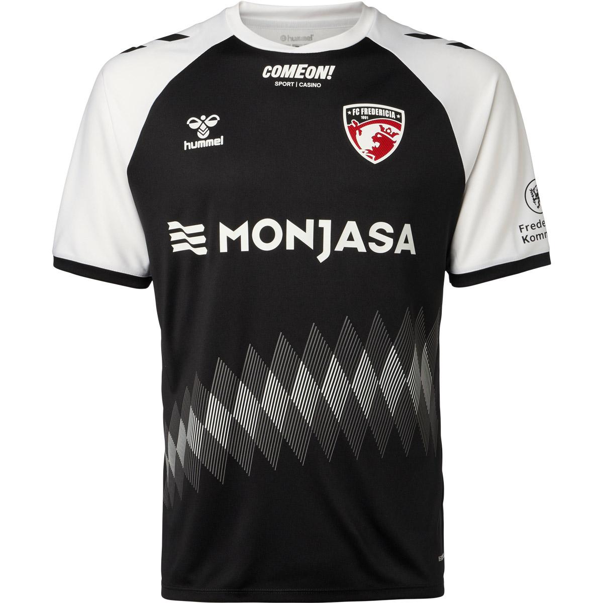 FC Fredericia 25/26 Udebanetrøje Black/White