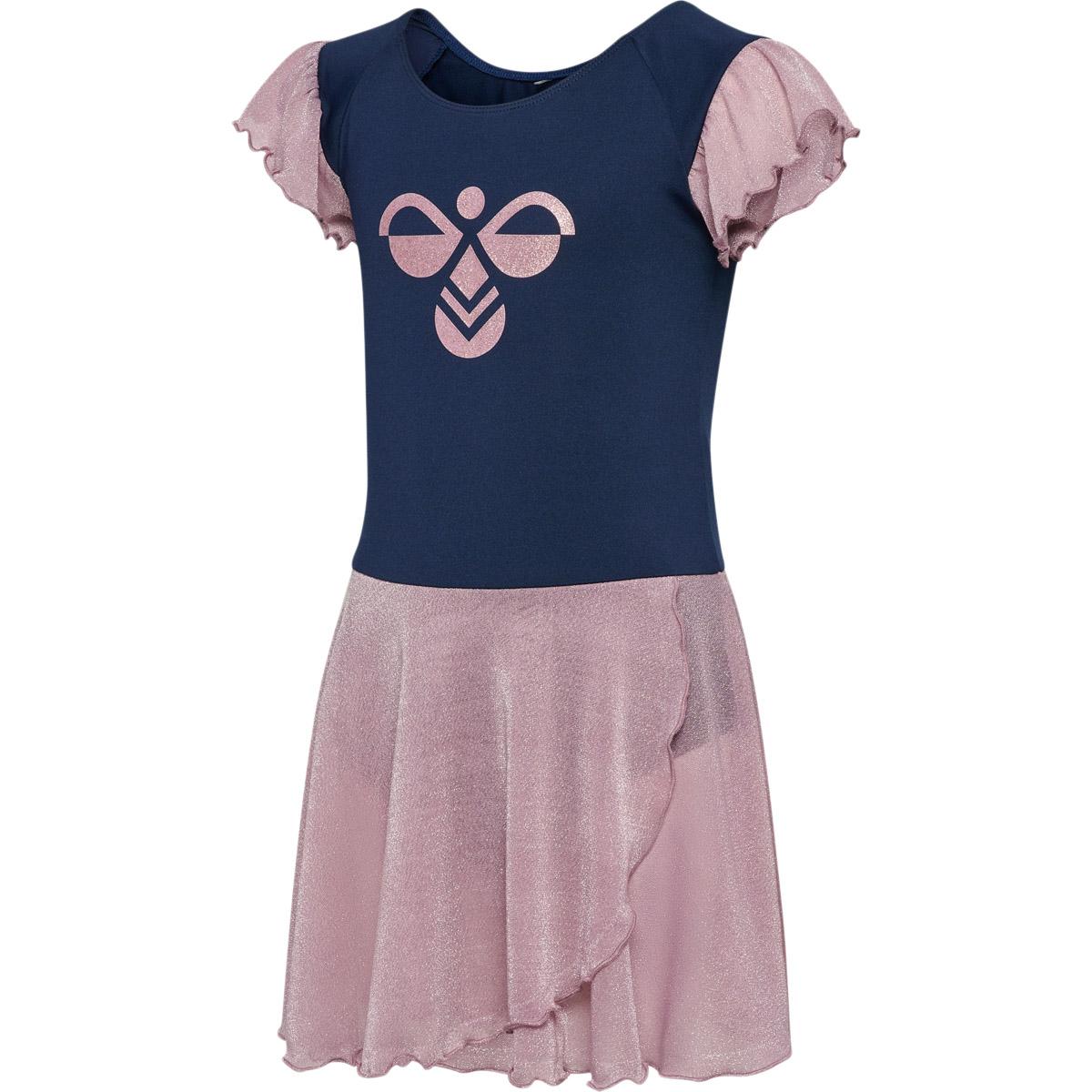 hummel Mix Glitter Gymnastikkdrakt Barn Navy