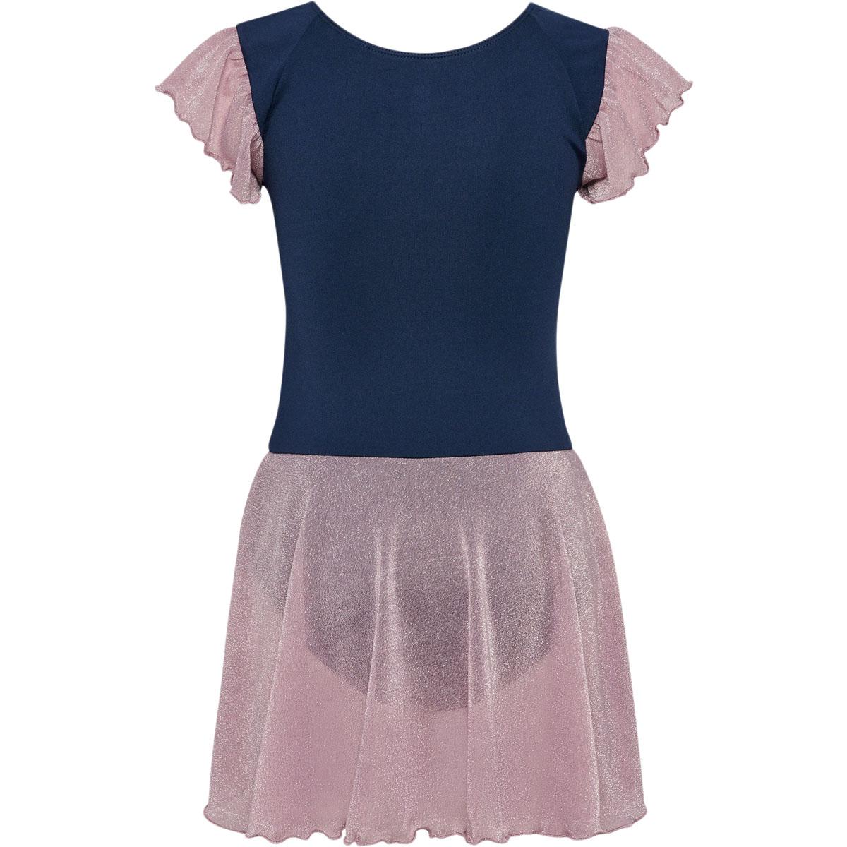 hummel Mix Glitter Gymnastikkdrakt Barn Navy