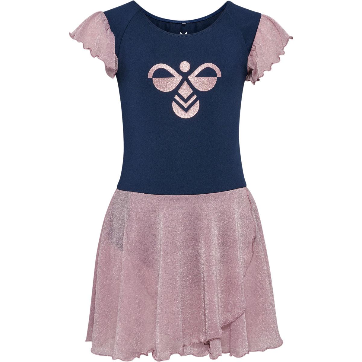 hummel Mix Glitter Gymnastikkdrakt Barn Navy
