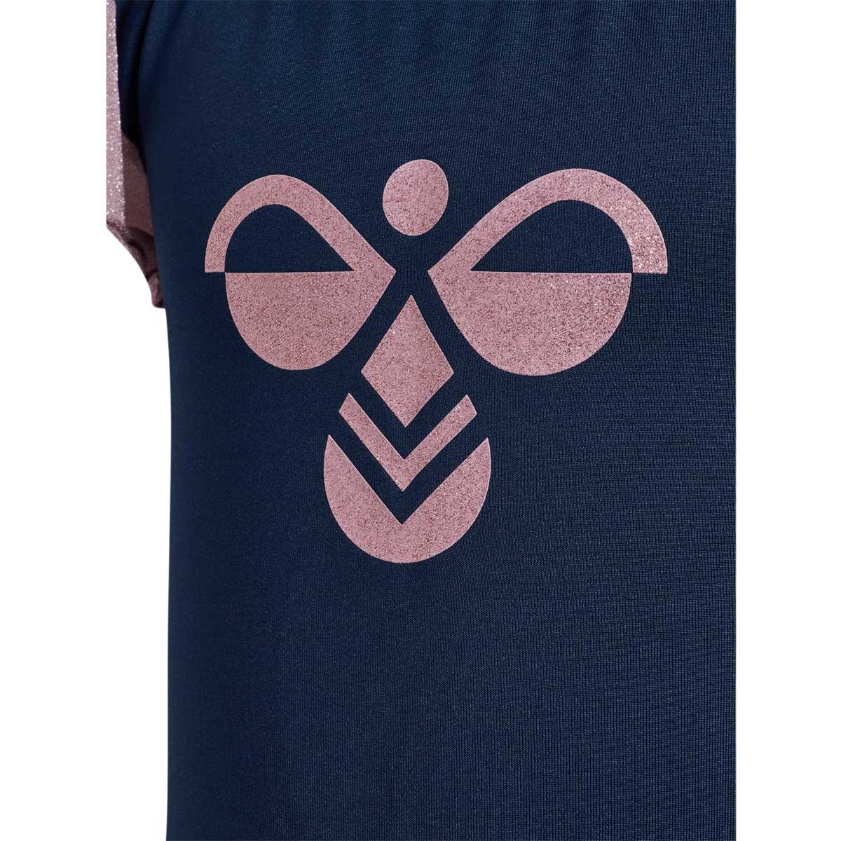 hummel Mix Glitter Gymnastikkdrakt Barn Navy