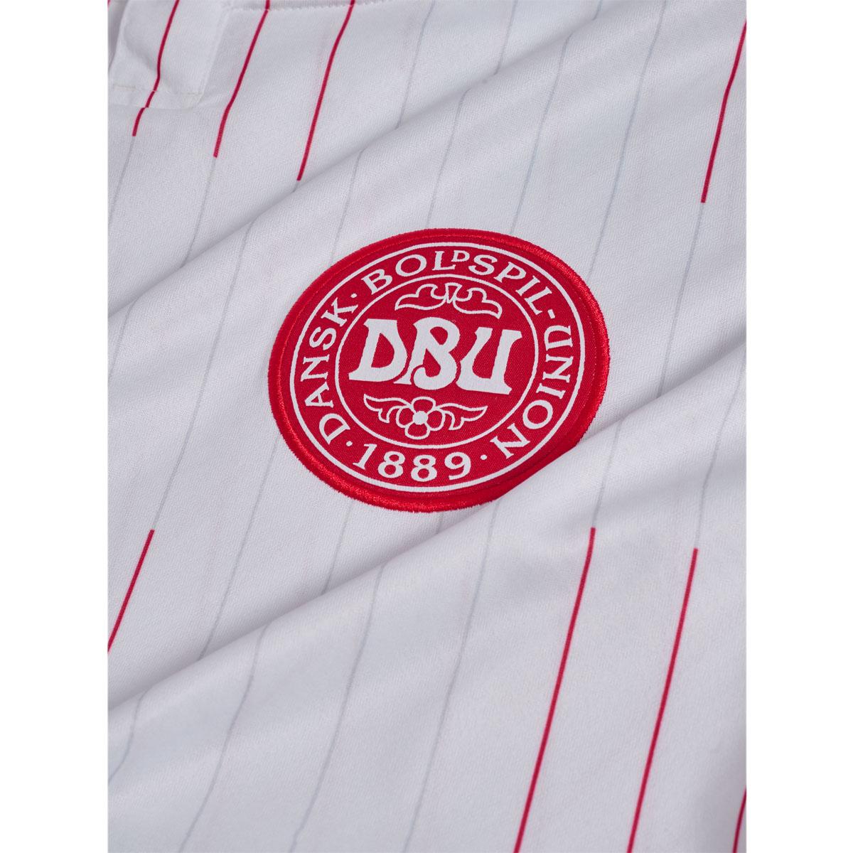 Danmark 26/27 Udebane Landsholdstrøje White