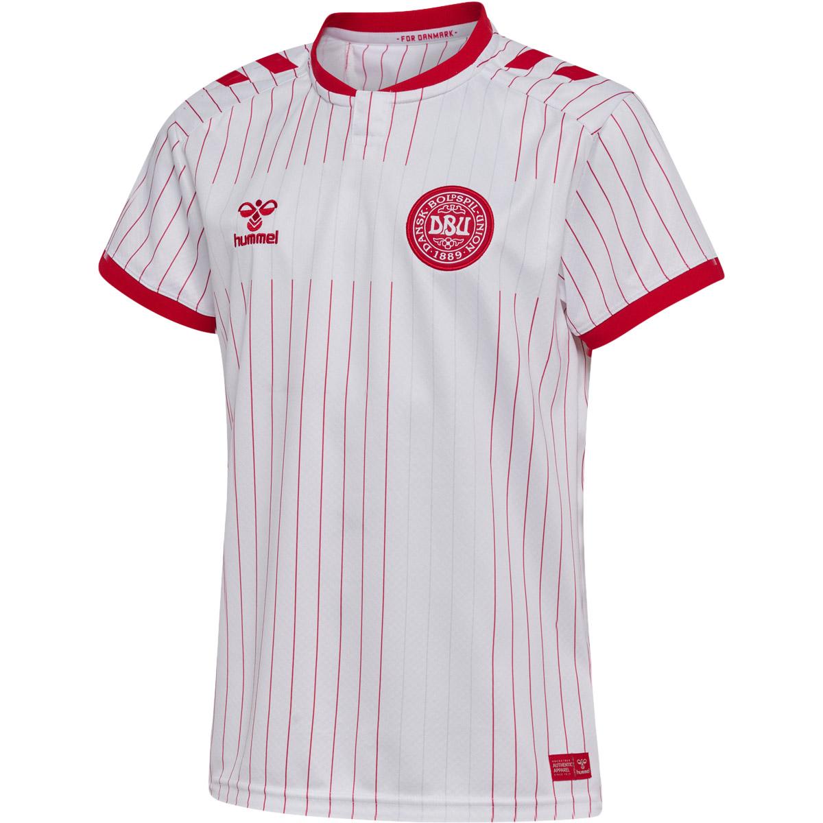 Danmark 26/27 Udebane Landsholdstrøje Børn White
