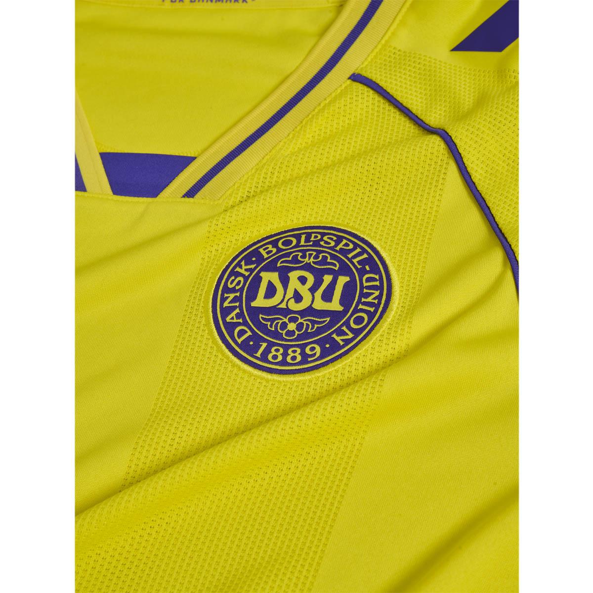 Danmark 26/27 Målmandstrøje Yellow/Blue
