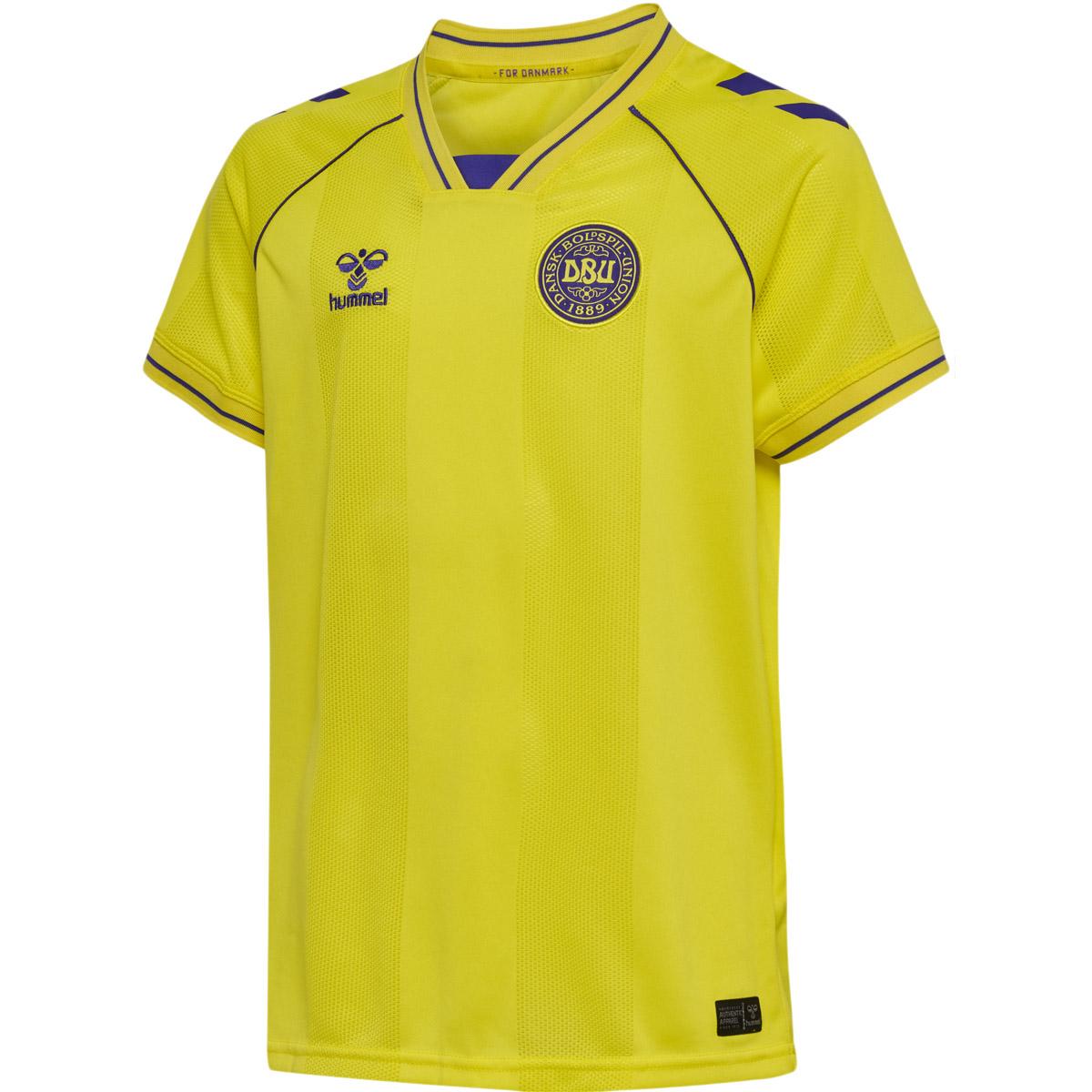 Danmark 26/27 Målmandstrøje Børn Yellow/Blue