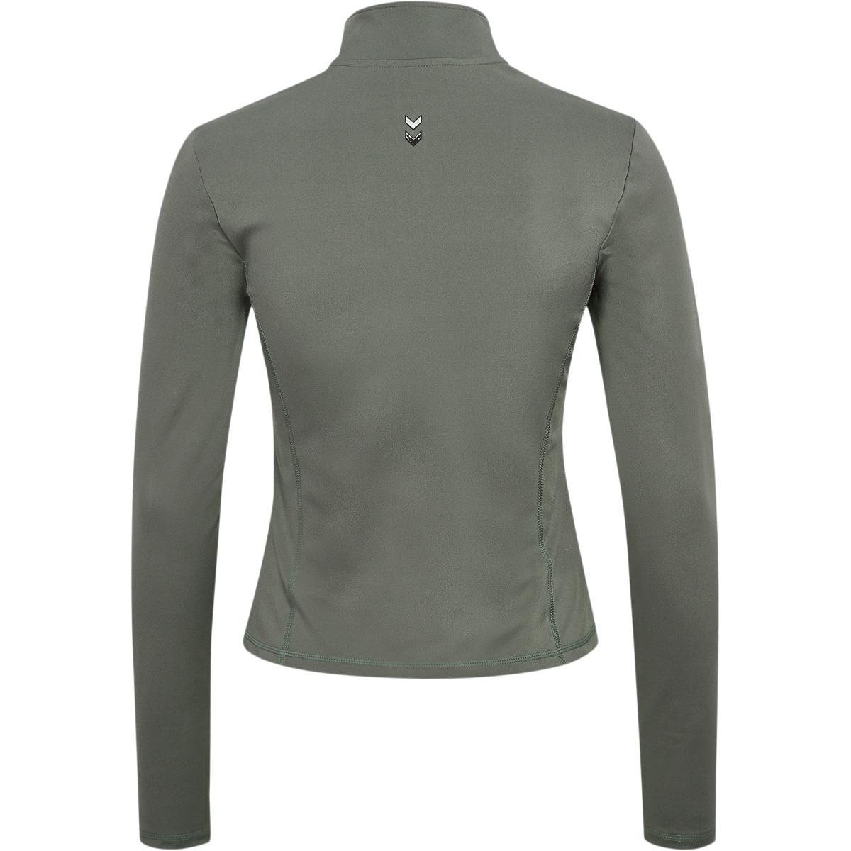 hummel Prima Full Zip Treningsgenser Dame CASTOR GRAY