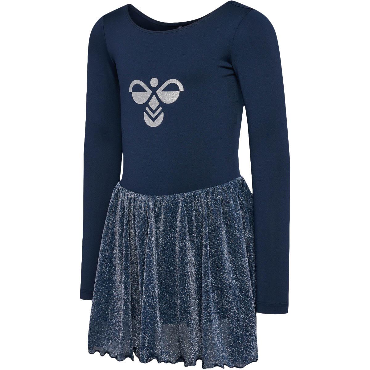 hummel Glitter Tights Gymnastikkdrakt Barn DRESS BLUES