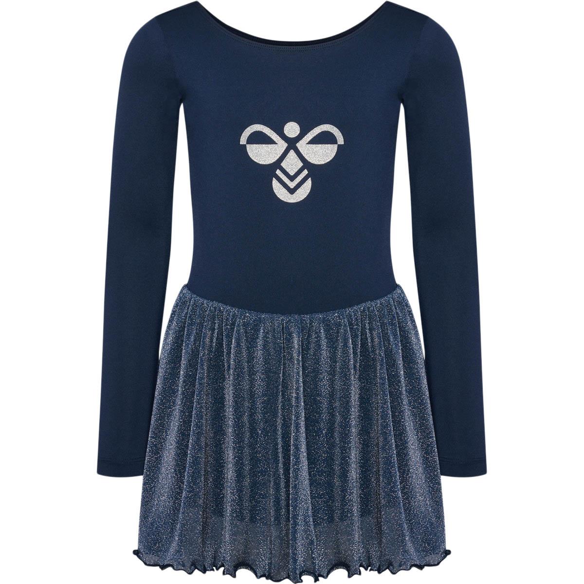 hummel Glitter Tights Gymnastikkdrakt Barn DRESS BLUES