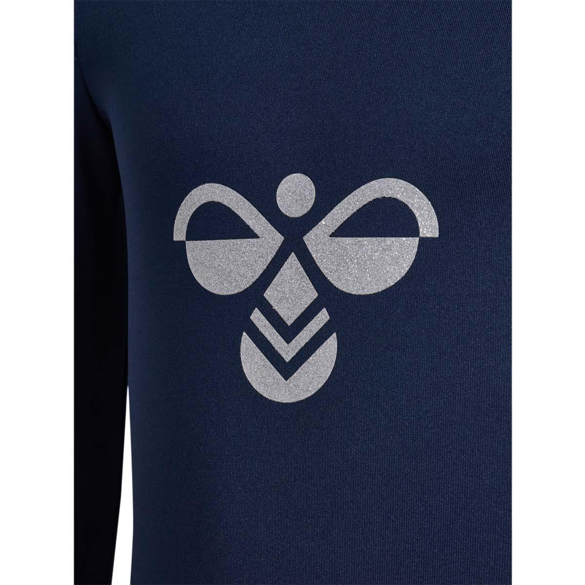 hummel Glitter Tights Gymnastikkdrakt Barn DRESS BLUES