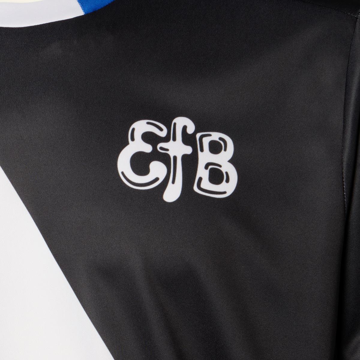 Esbjerg fB Retro T-skjorte Black/Blue/White