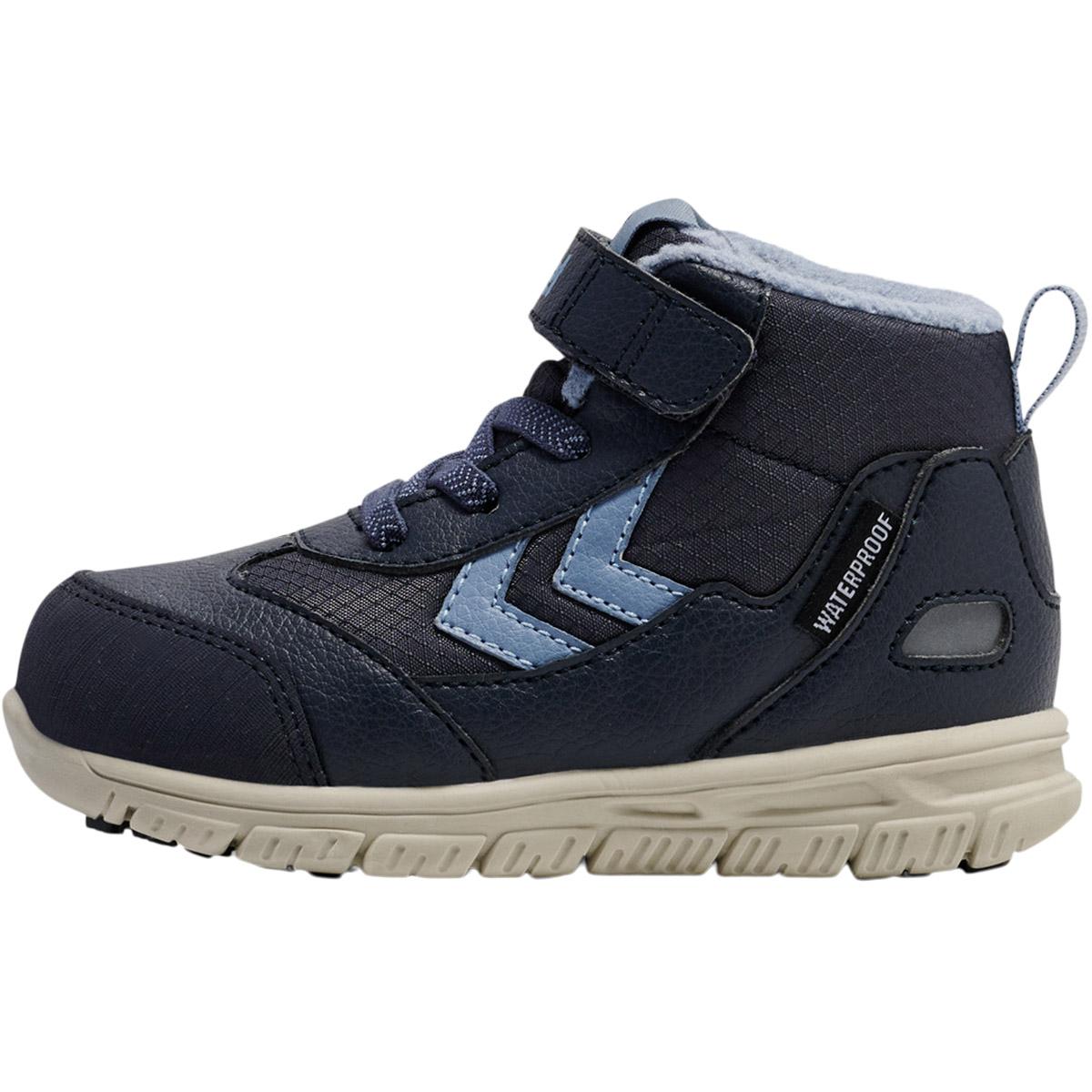 hummel Crosslite Winter Tex Velcro Vinterstøvler Børn OMBRE BLUE