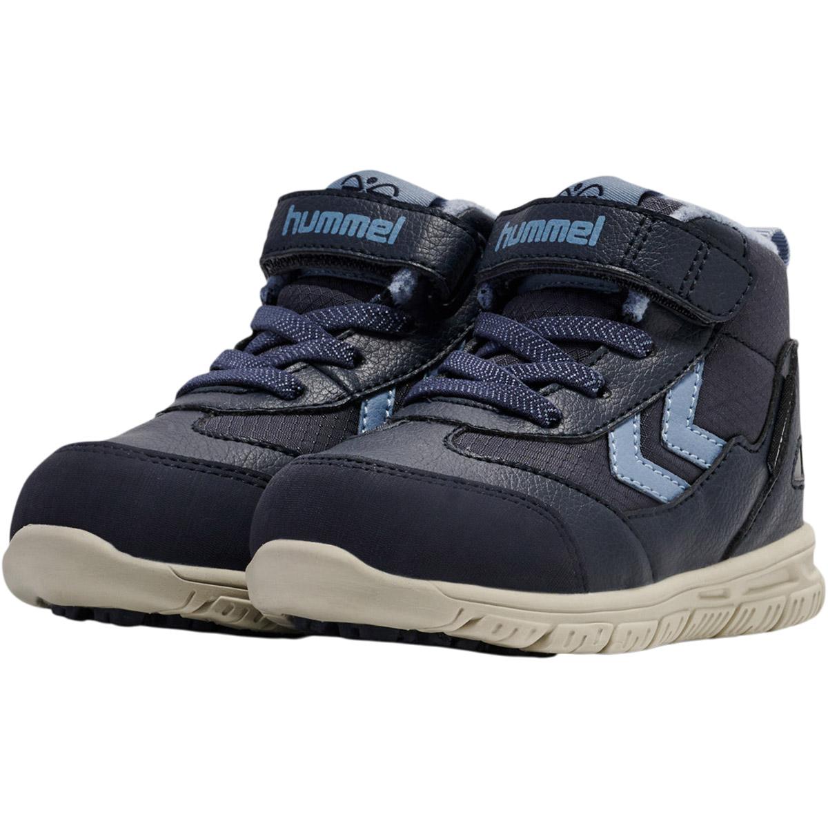 hummel Crosslite Winter Tex Velcro Vinterstøvler Børn OMBRE BLUE