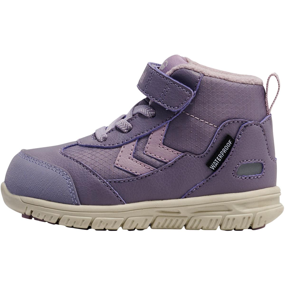 hummel Crosslite Winter Tex Velcro Vinterstøvler Børn GRAY RIDGE