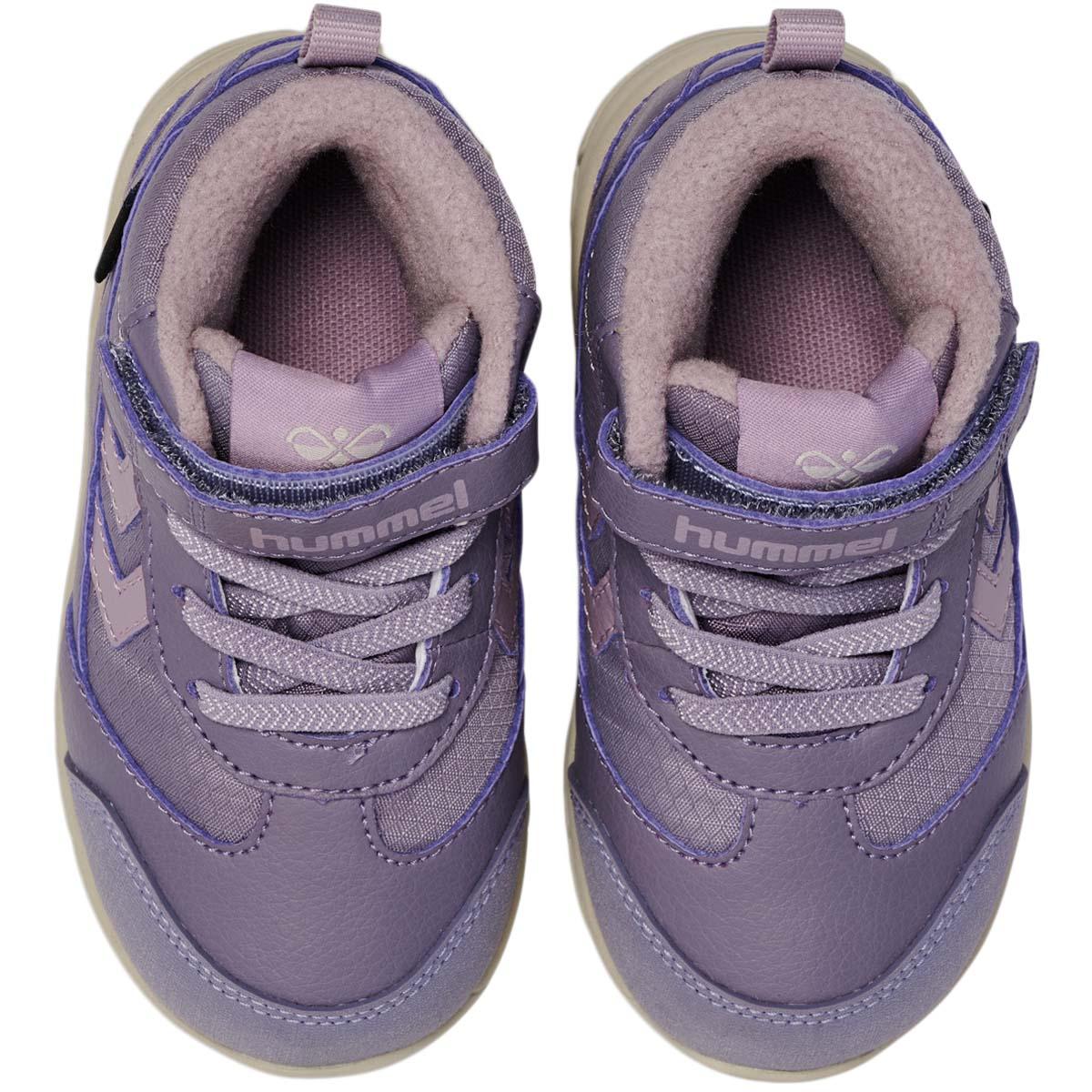 hummel Crosslite Winter Tex Velcro Vinterstøvler Børn GRAY RIDGE