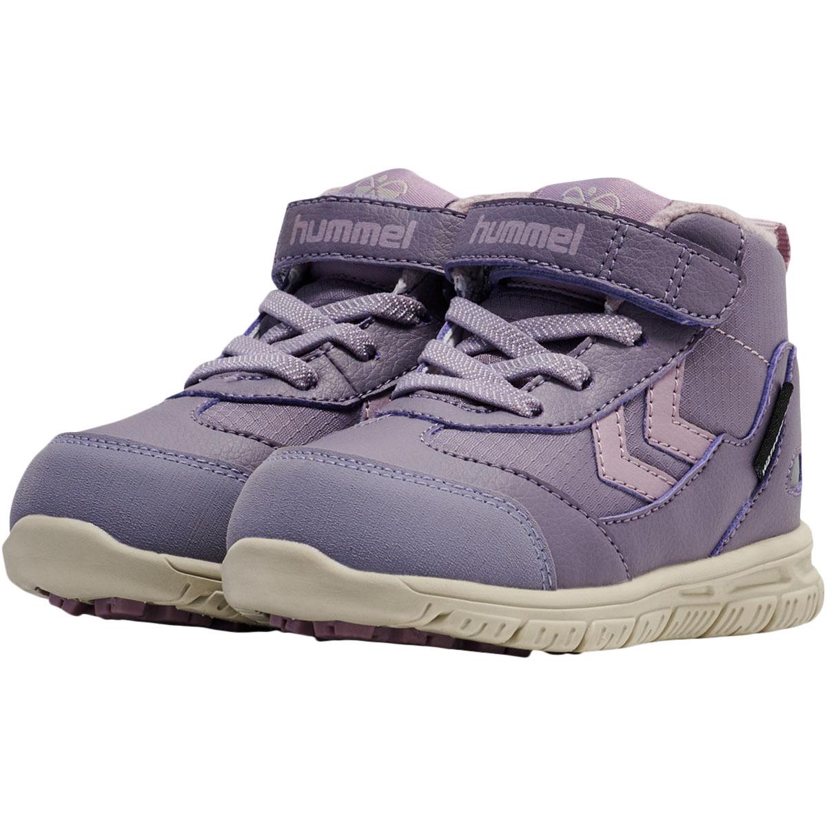 hummel Crosslite Winter Tex Velcro Vinterstøvler Børn GRAY RIDGE