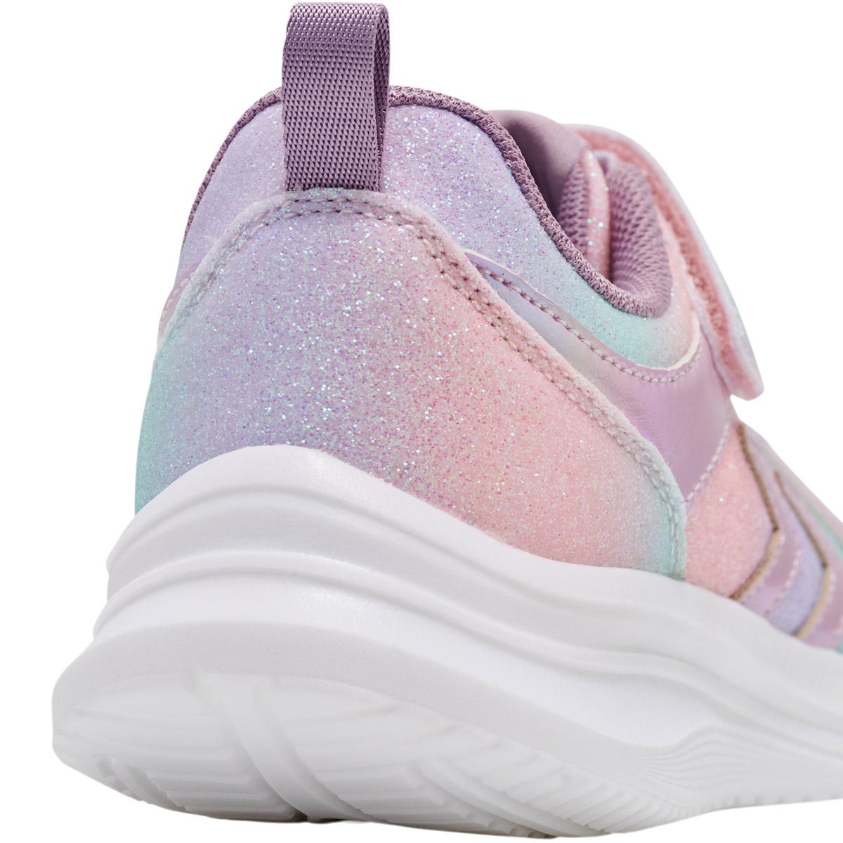hummel Glow Velcro Sneakers M/Lys Børn MULTI COLOR PINK
