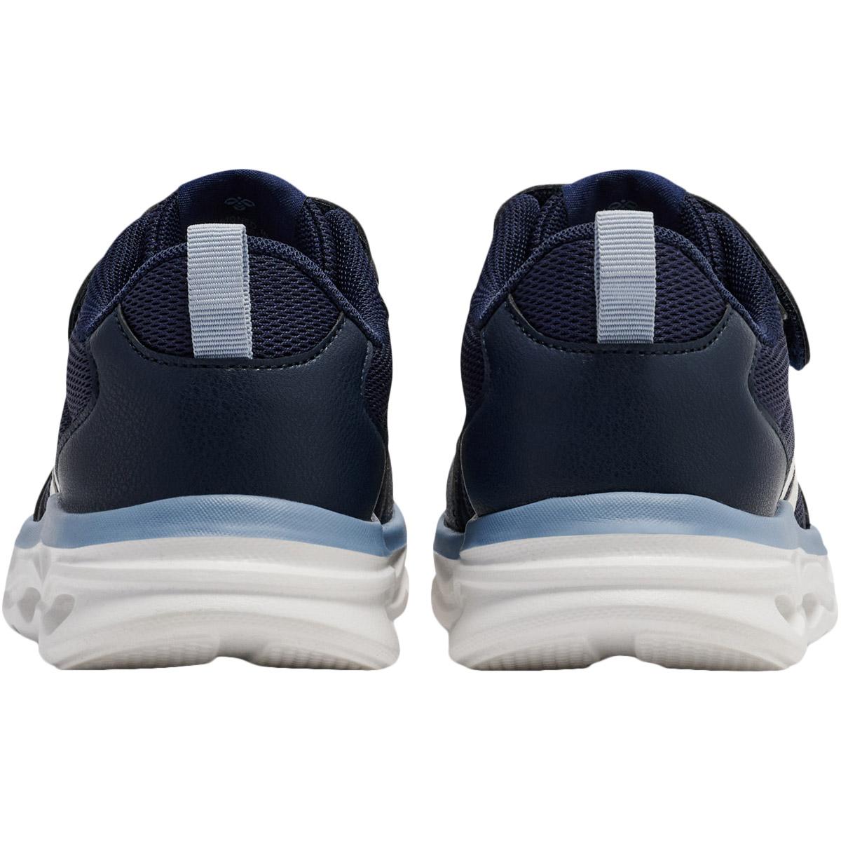 hummel Skylight Velcro Sneakers M/Lys Børn FLINT STONE/BLACK IRIS