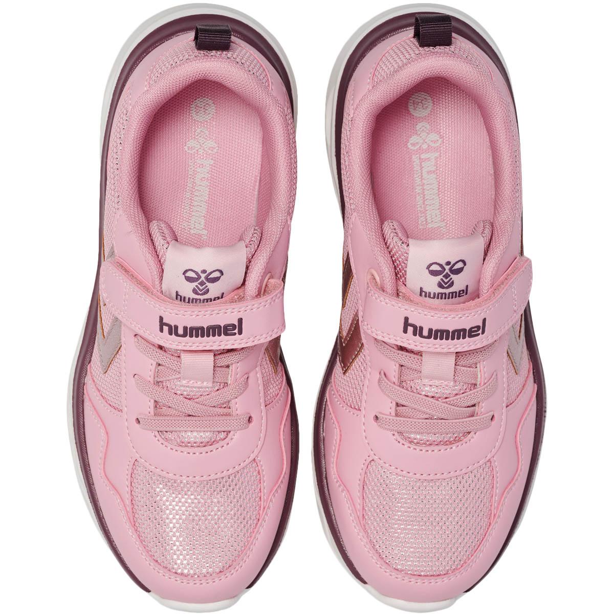 hummel Skylight Velcro Sneakers M/Lys Børn PINK NECTAR
