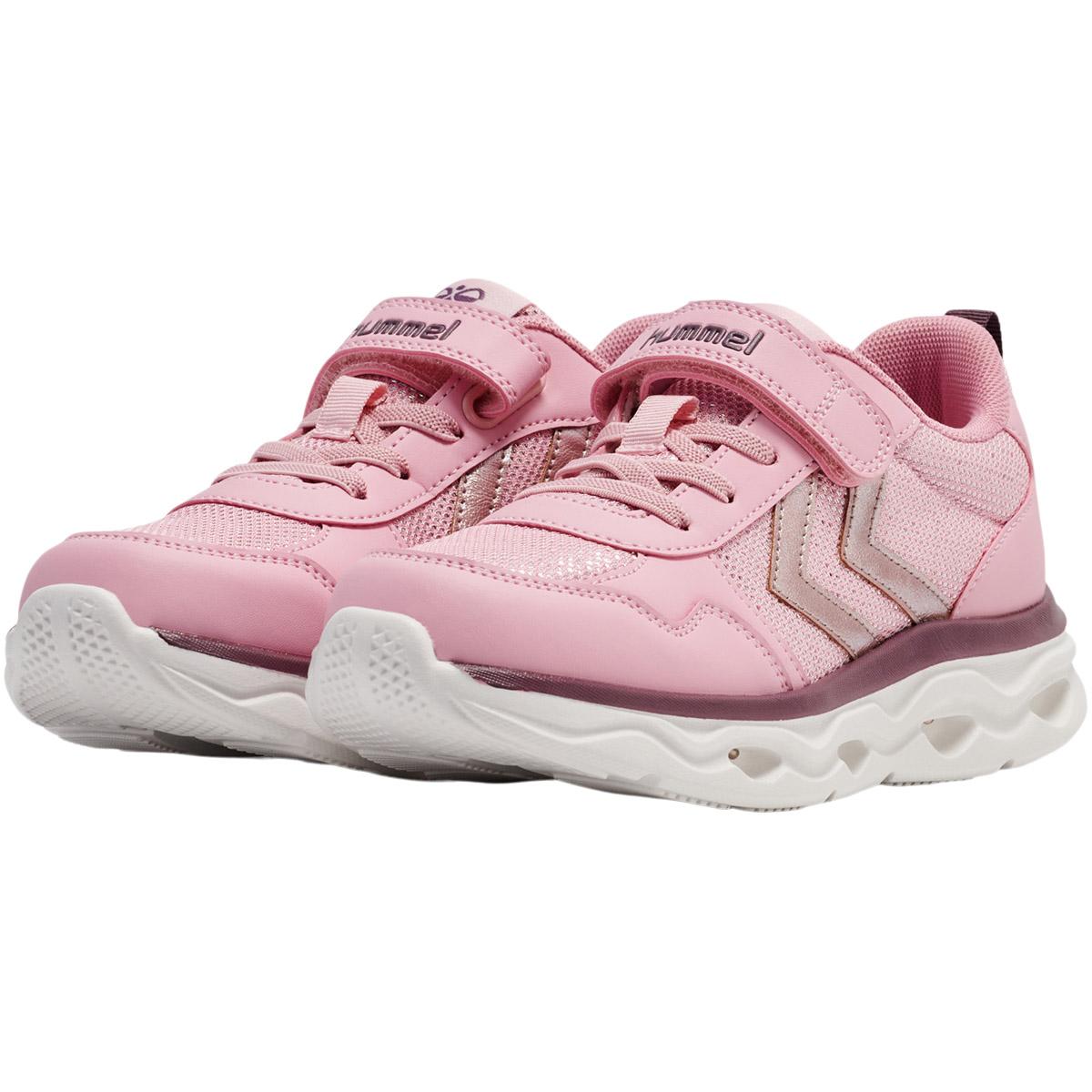hummel Skylight Velcro Sneakers M/Lys Børn PINK NECTAR